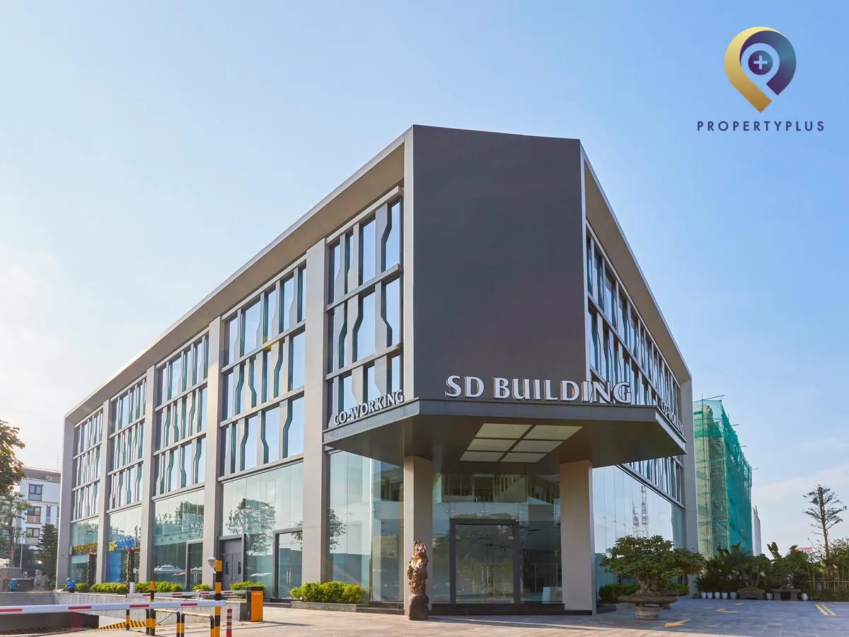 Toàn cảnh tòa nhà SD-Building tại Quận Long Biên